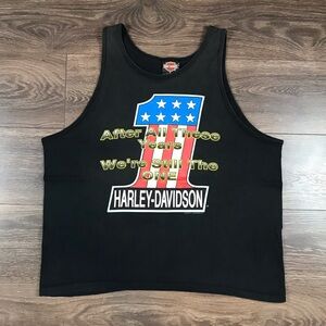 Harley-Davidson Milwaukee Wisconsin Men’s Vintage 90’s Black Motorcycle Tank Top